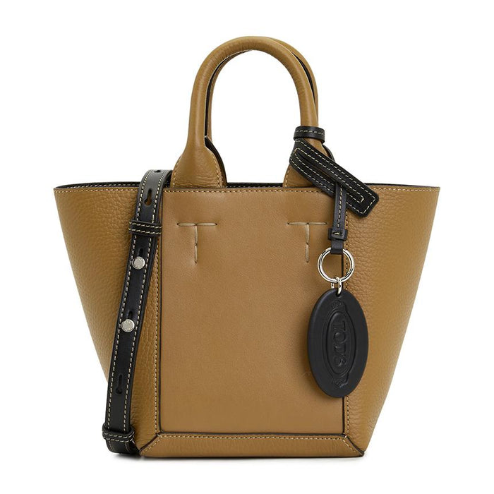 Tods Double Up Leather Tote Bag for Women