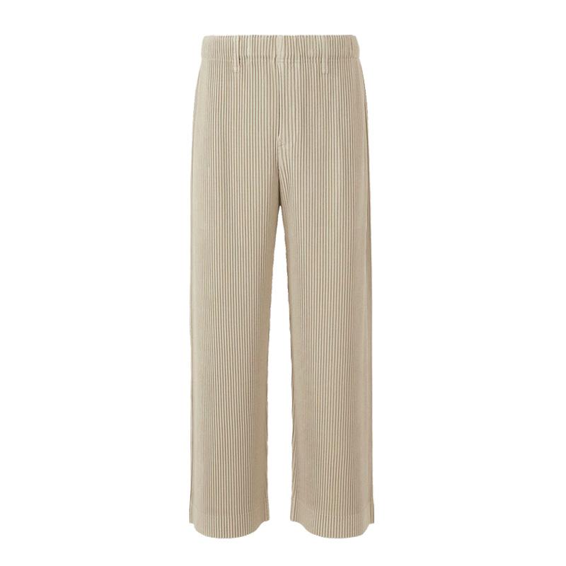 Issey Miyake Homme Plisse Monthly Color Men's Pleated Wide Leg Pants JF159