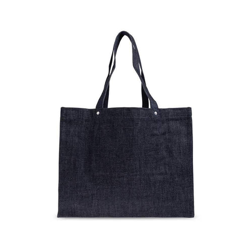 A.P.C. Denim Shopping Tote Bag