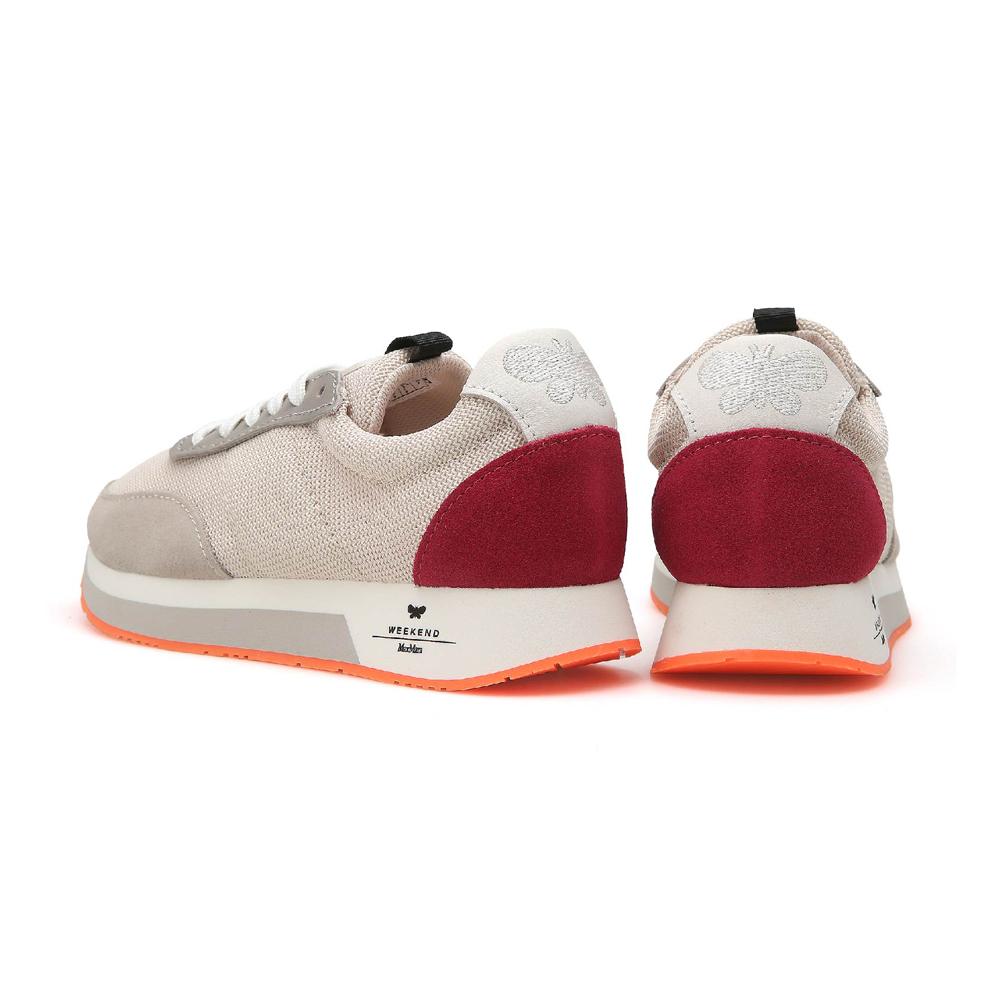 Max Mara Weekend RARO Leather Low-Top Sneakers