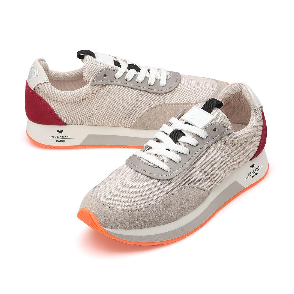 Max Mara Weekend RARO Leather Low-Top Sneakers