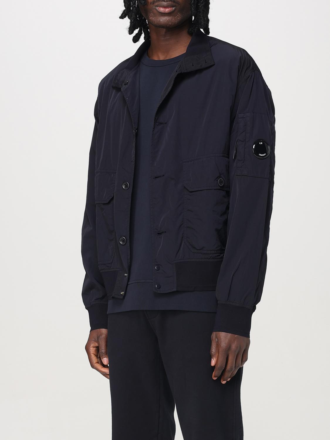 CP Company Nylon Bomber Jacket Men’s Gray Casual