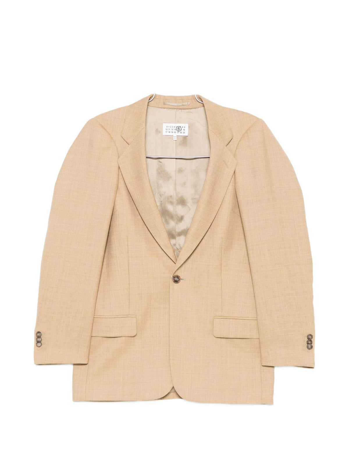 Maison Margiela Black Wool Blazer Jacket for Women