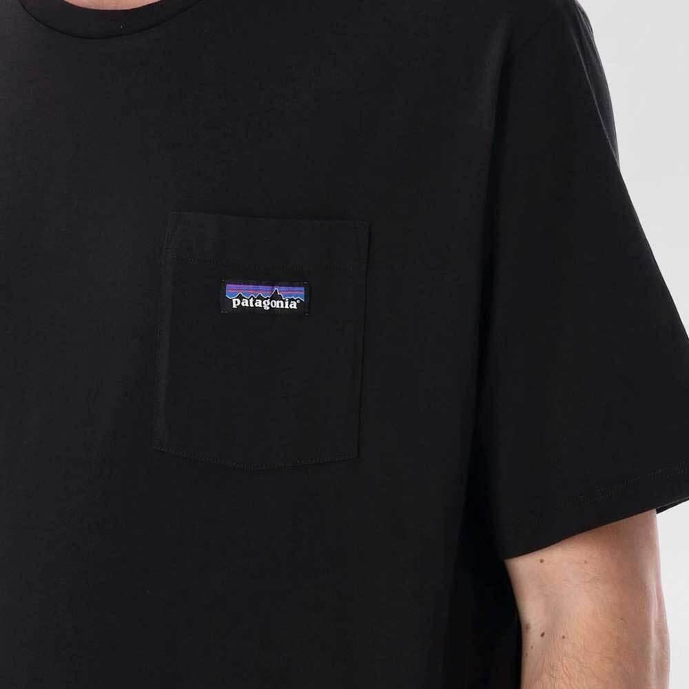 patagonia Men's Short Sleeve Pocket T-Shirt Black 53255 BLK