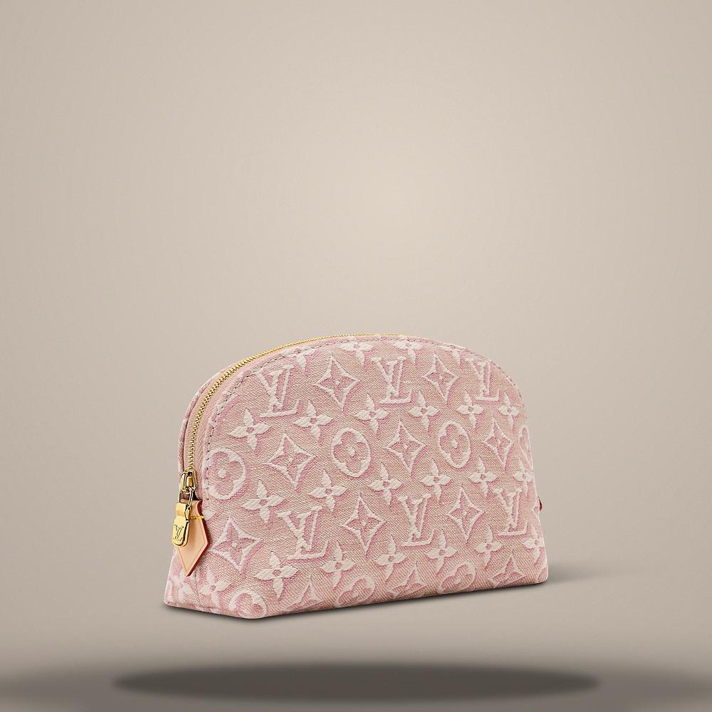 Louis Vuitton Rose Pink Pochette Cosmetique PM Tote Bag