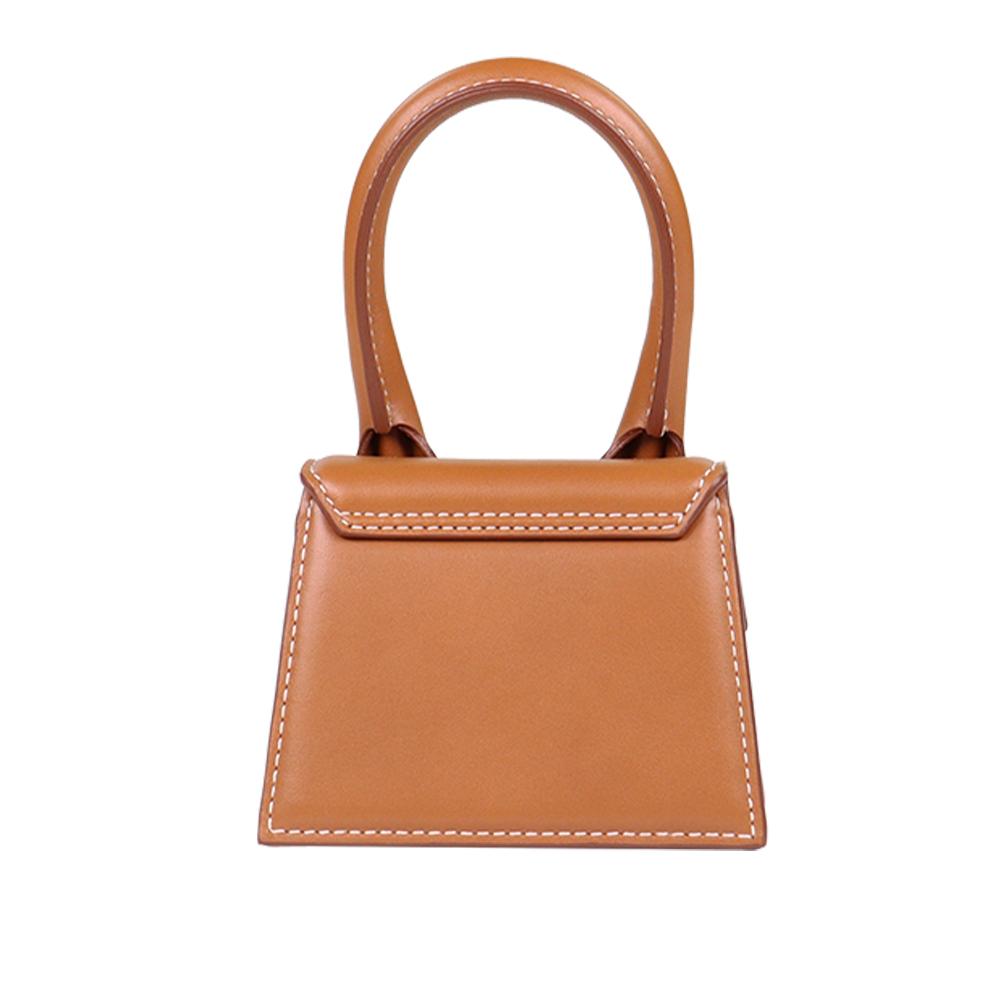 JACQUEMUS Le Chiquito Mini Leather Tote Bag