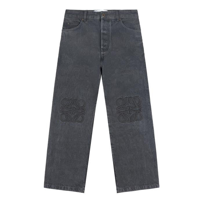 LOEWE Anagram Baggy Jeans Denim Pants H526Y11WA5 1100