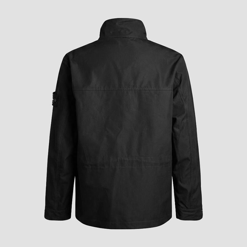 STONE ISLAND Ghost All-Weather Cotton Field Jacket Black 4100035 S0F01 V0029