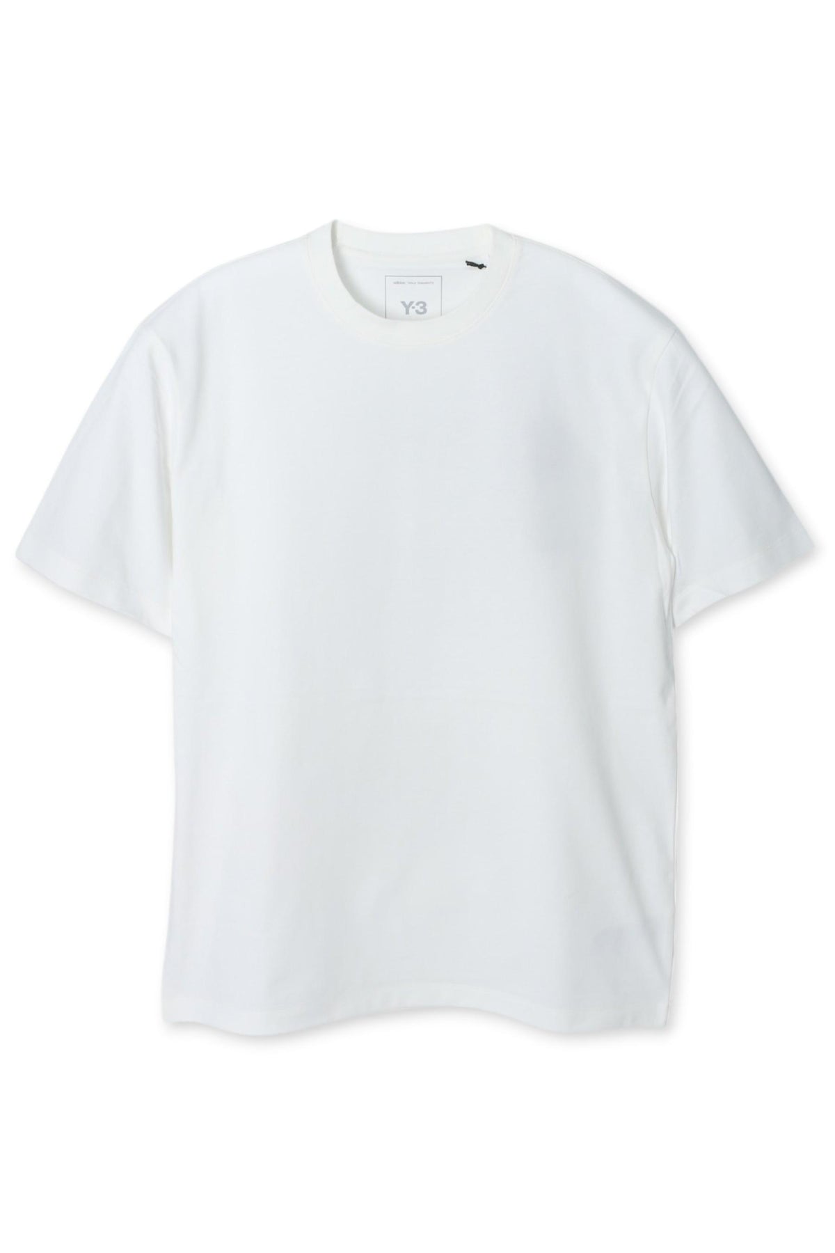 Y-3 Core White Graphic Short Sleeve T-Shirt