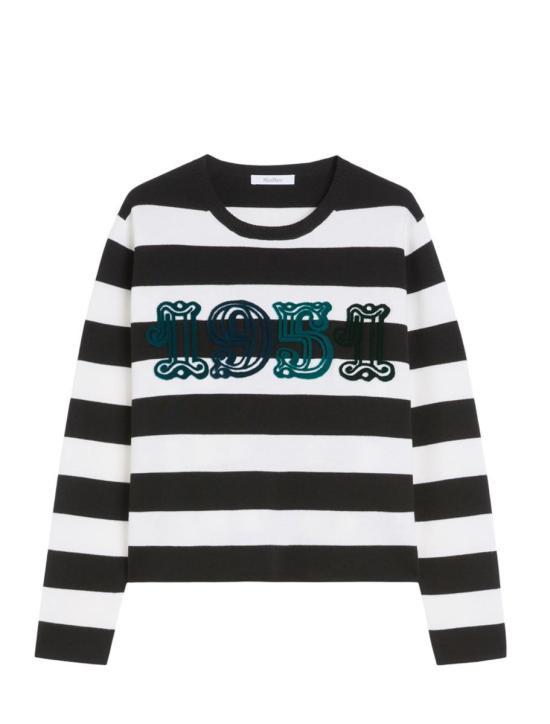 Max Mara VITERBO Virgin Wool Crewneck Sweater 21366091600 007