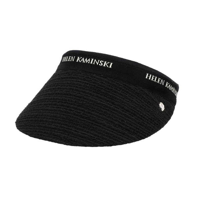 HELEN KAMINSKI Carter Black Visor Women’s Sun Cap HAT51919 BK