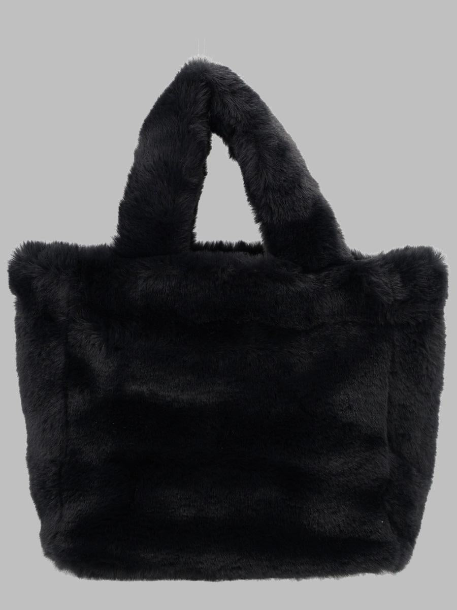 Herno Leather Shoulder Bag Black