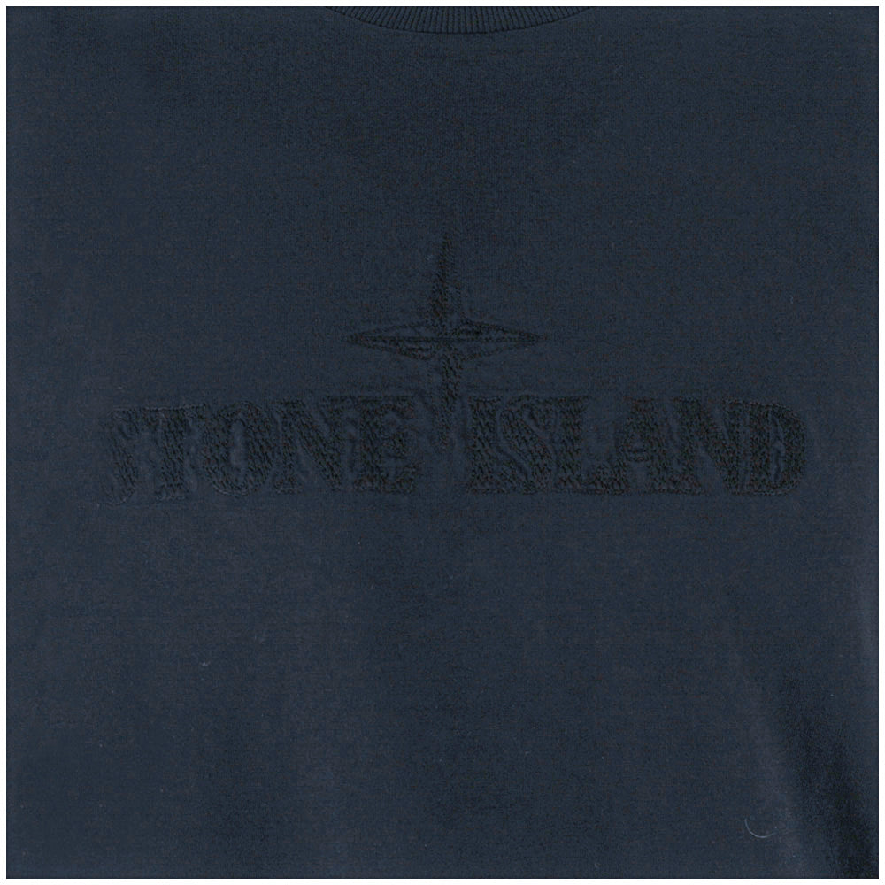 STONE ISLAND Cotton Short Sleeve T-Shirt Black