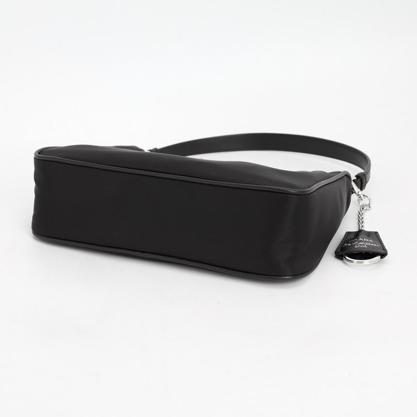 PRADA Re-Edition 2005 Re-Nylon Mini Women’s Shoulder Bag Black