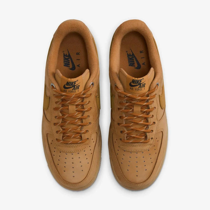 Nike Womens Air Force 1 Low Flax Wheat Sneakers