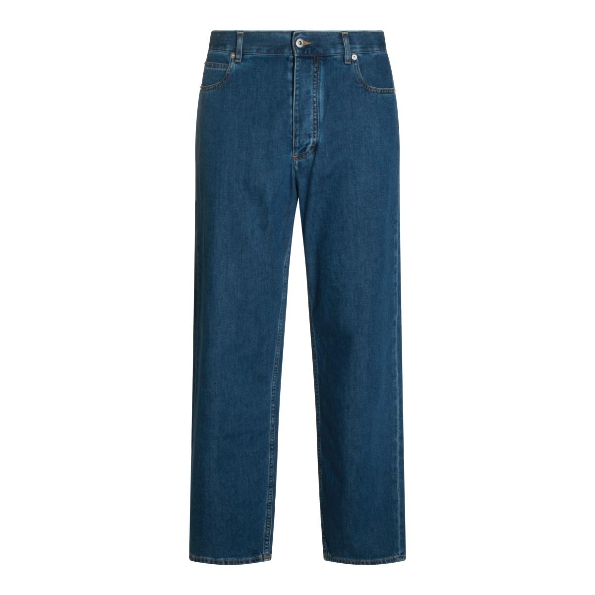 Bottega Veneta Blue Denim Jeans Men’s Pants
