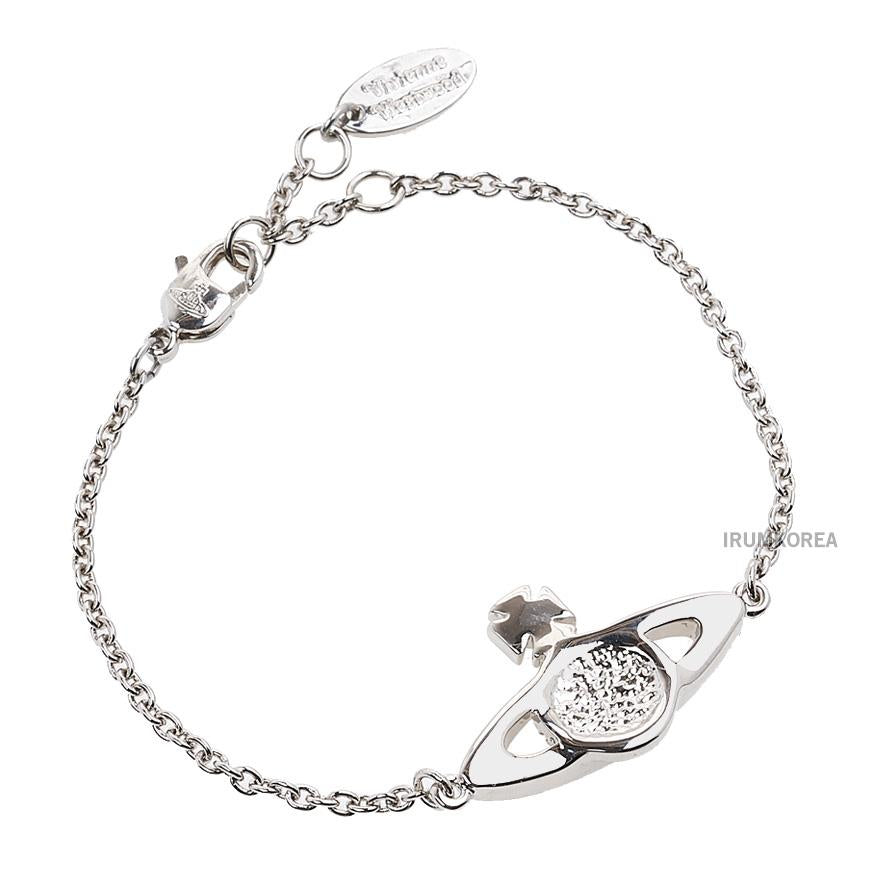 Vivienne Westwood Mini Bas Relief Bracelet Women’s Silver-Tone