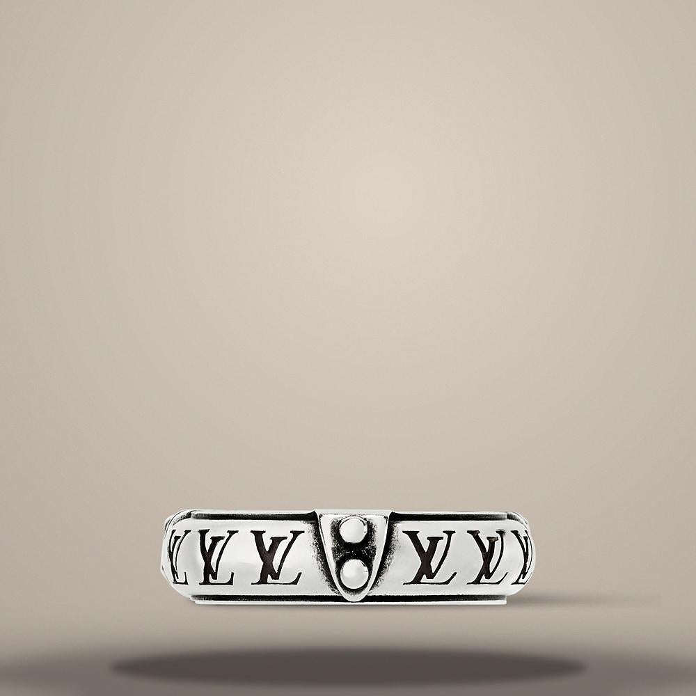 Louis Vuitton LV Lozine Sterling Silver Ring M1772