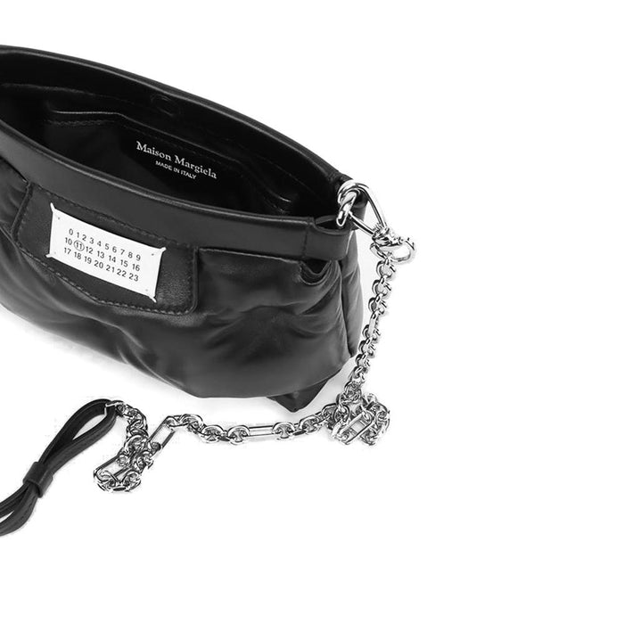 Maison Margiela Glam Slam Chain Crossbody Bag Black