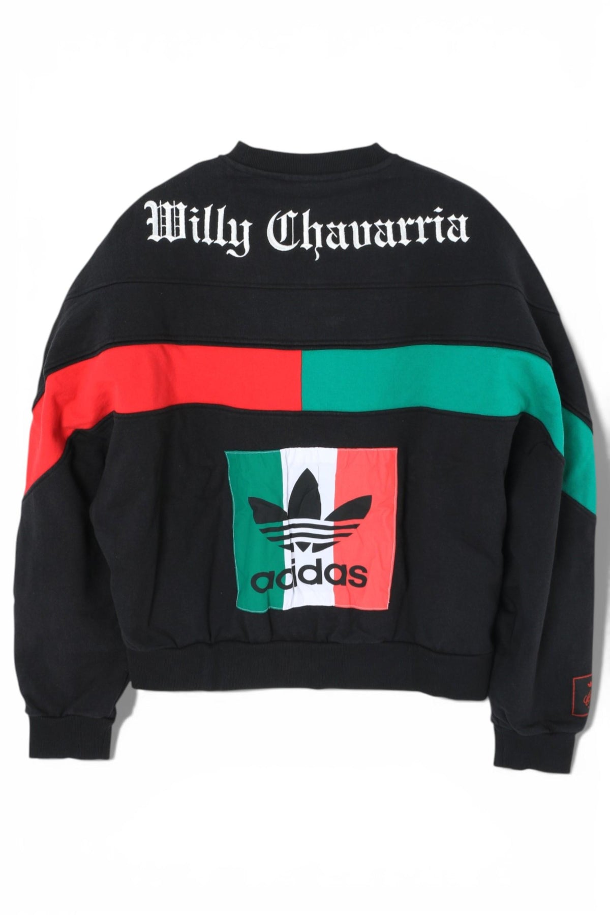WILLY CHAVARRIA adidas x Willy Chavarria Black Crewneck Sweatshirt