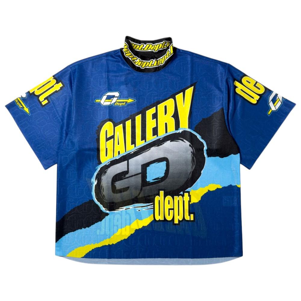 GALLERY DEPT. Free Logo Short Sleeve T-Shirt Blue Unisex