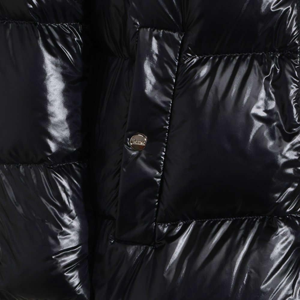 Herno Ultra Light Black Down Puffer Jacket for Women