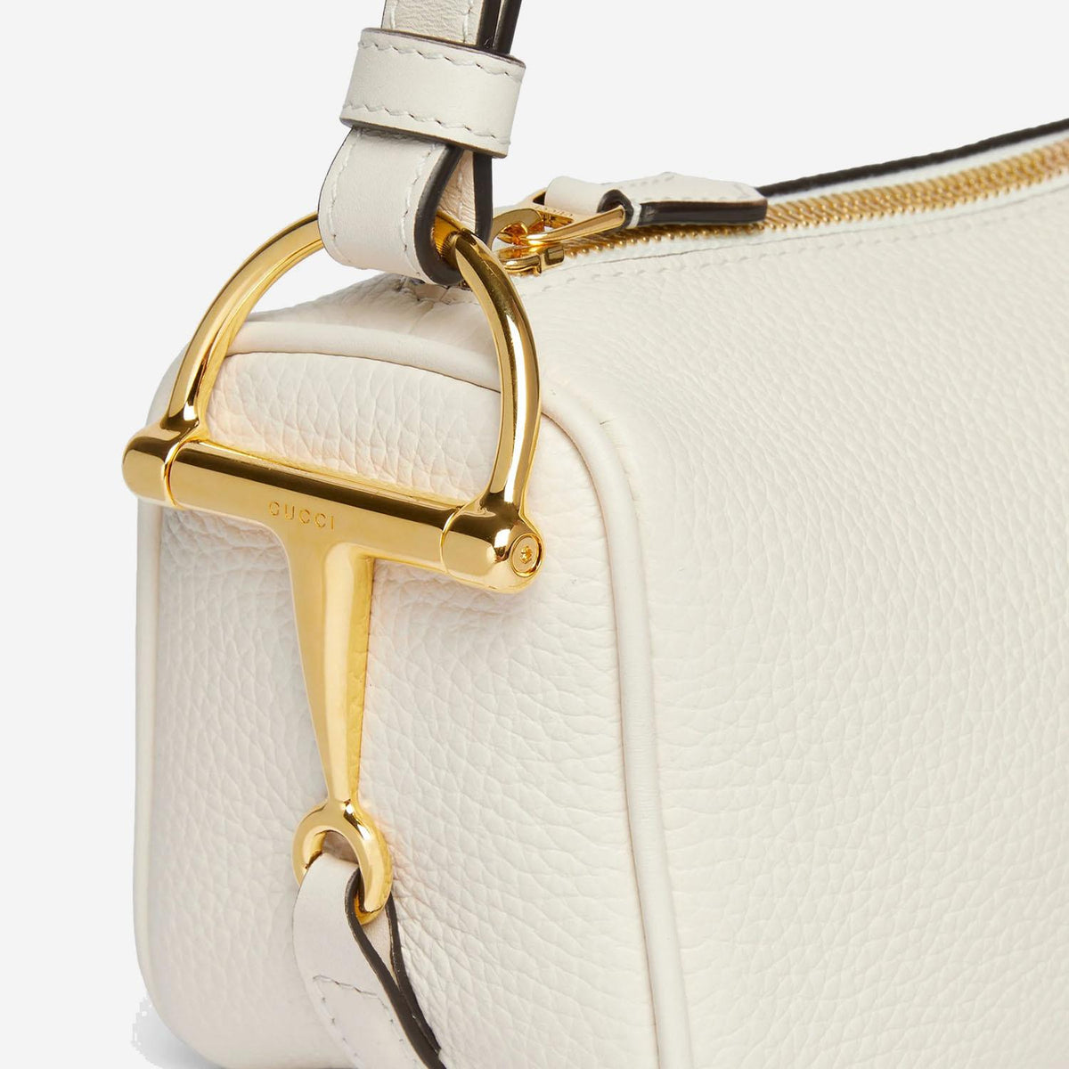 GUCCI Leather Shoulder Bag Black Women’s Handbag