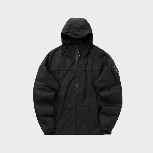 CP Company Pertex Medium Windbreaker Jacket Black Men 20 CLOW 026A