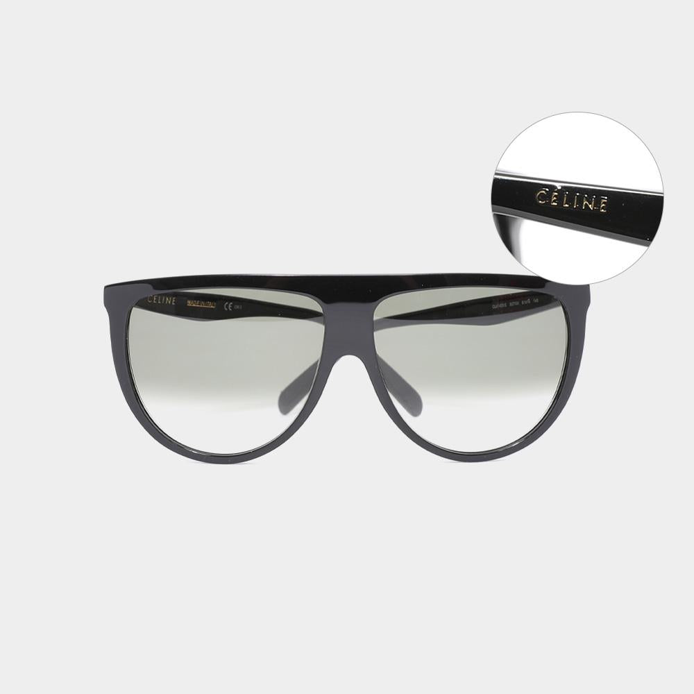 CELINE Celine Logo Acetate Women’s Sunglasses 41435CPLB 38N0