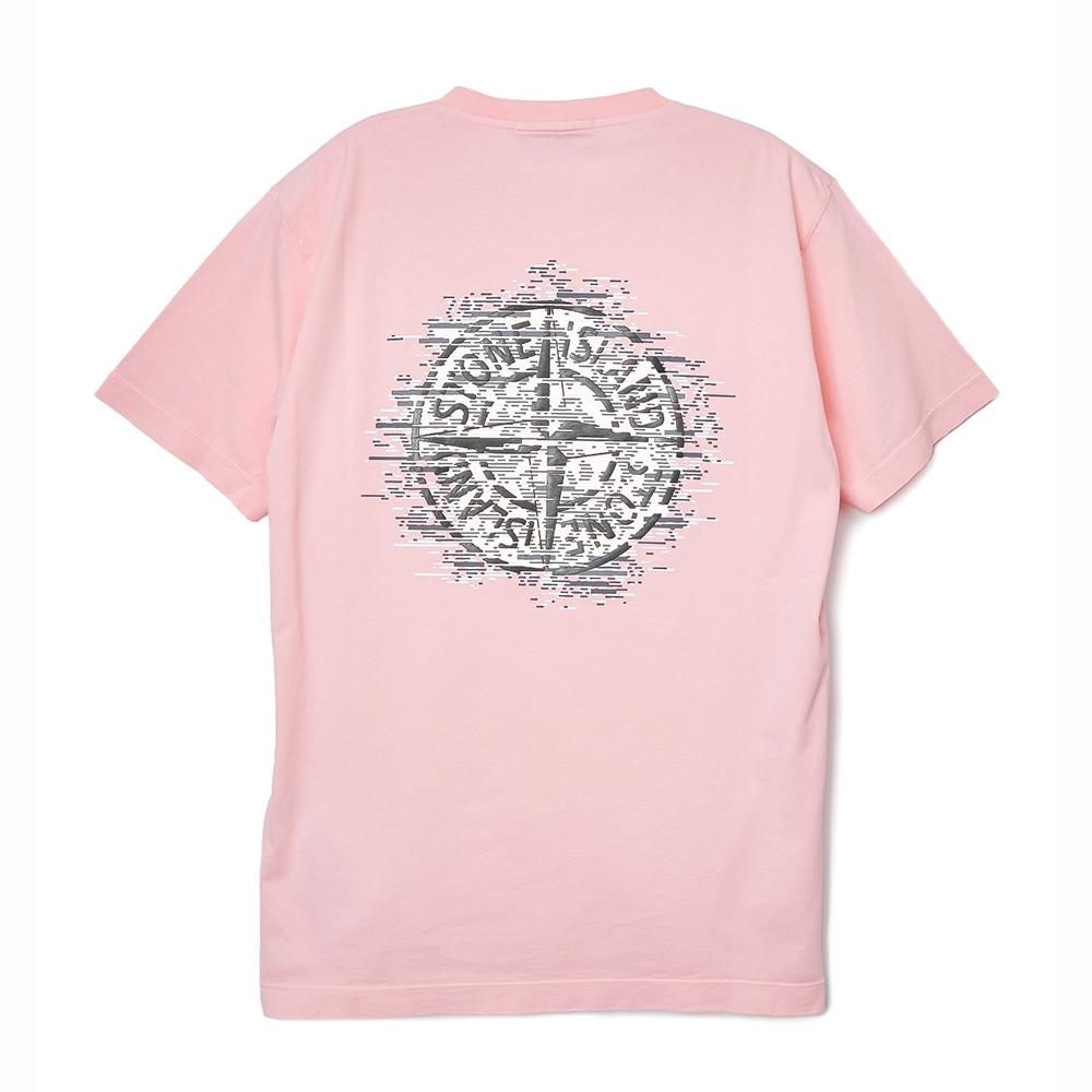 STONE ISLAND Back Logo Short Sleeve T-Shirt