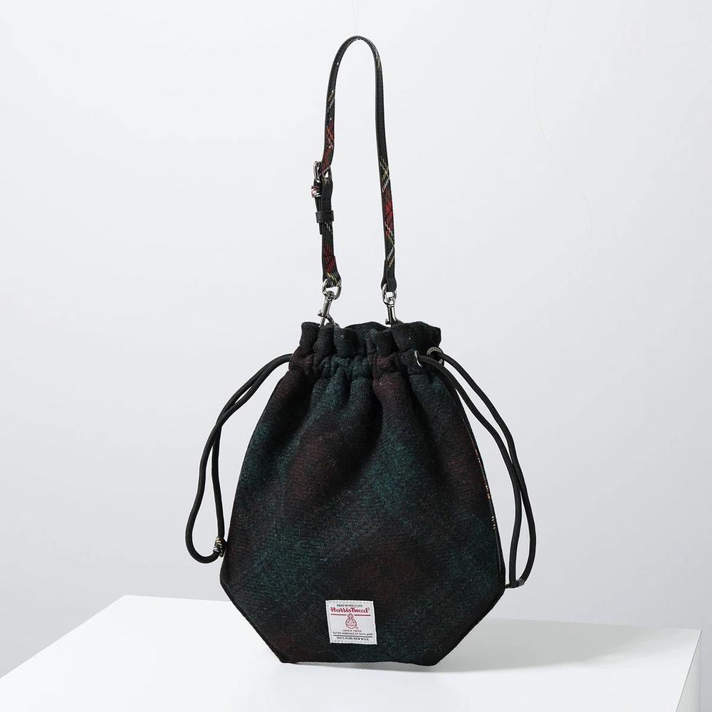 Vivienne Westwood Drawstring Pouch Set Shoulder Bag Black