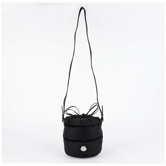 Moncler CARADOC Water-Repellent Bucket Bag Black