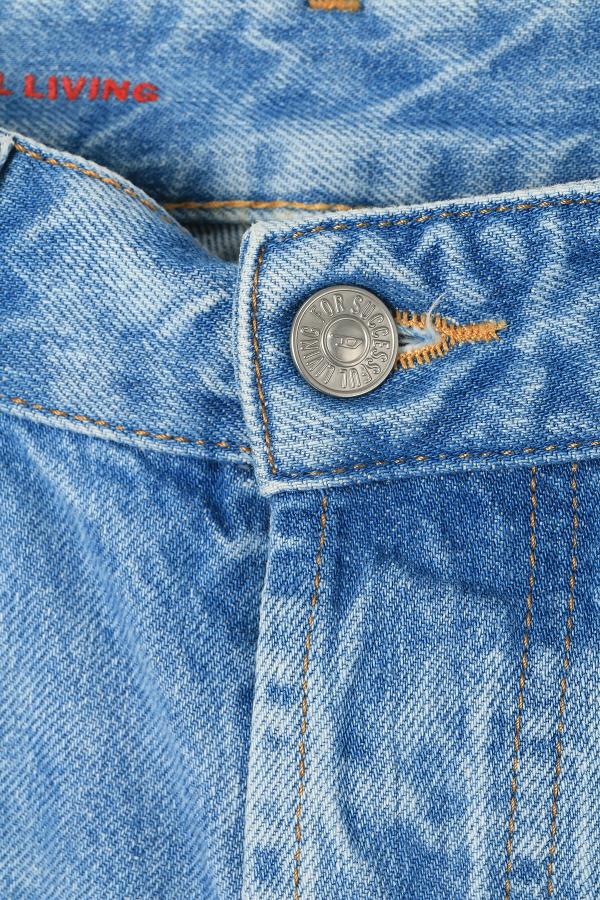 DIESEL Light Blue 1996 DSIRE Mid Rise Straight Leg Denim Jeans