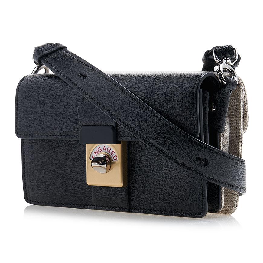 Maison Margiela Beige Leather Crossbody Bag