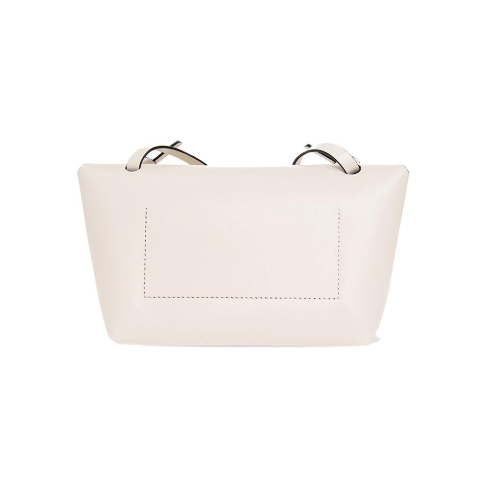 Acne Studios Alexandria Signature Logo Crossbody Bag Black Leather