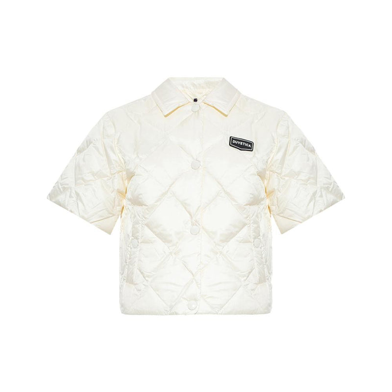 Duvetica Ivory BOLIMA H Short Sleeve Down Puffer Jacket
