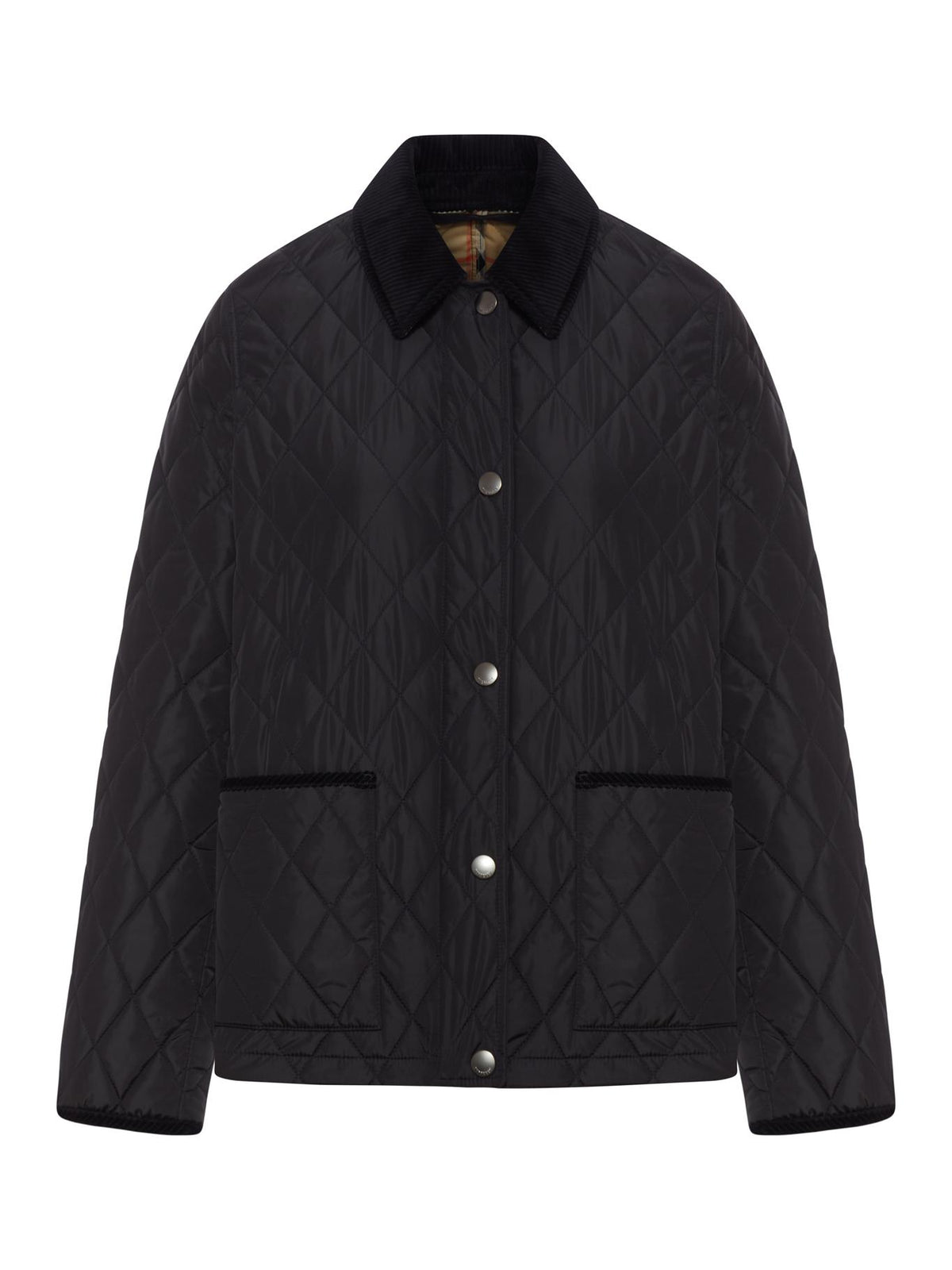 BURBERRY Black Sand IP Check Casual Jacket