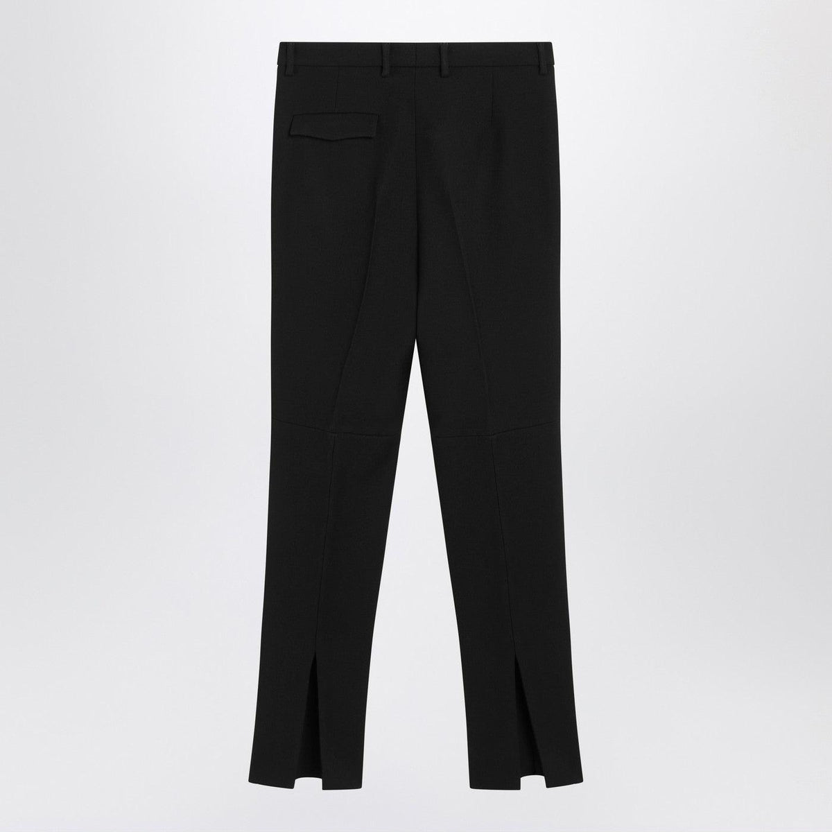 GUCCI Black Wool Classic Trousers Pants Women