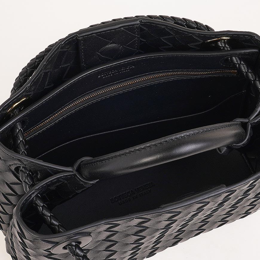 Bottega Veneta Small Andiamo Leather Tote Bag Black Women’s