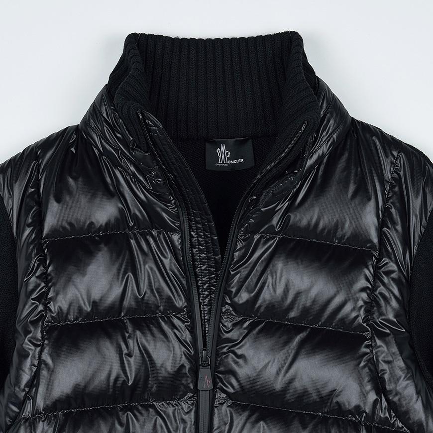 Moncler Men’s Grenoble Padded Cardigan Jacket 9B00009 M1122 999