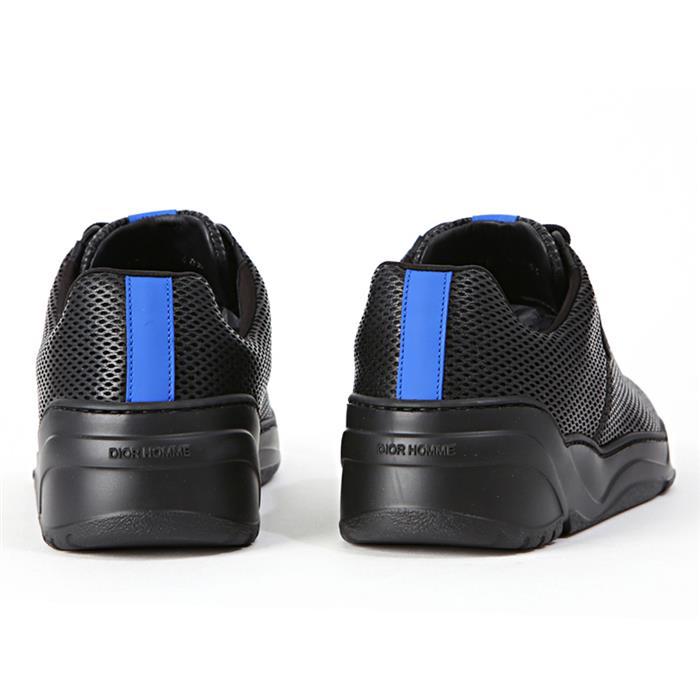 DIOR White Leather Low-Top Sneakers for Men