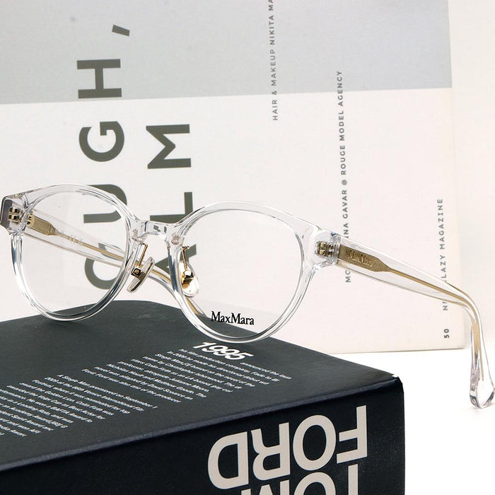 Max Mara Clear Acetate Unisex Eyeglass Frames MM5125 D 026