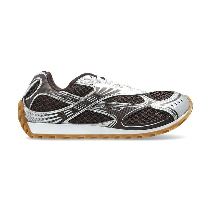 Bottega Veneta Orbit Brown Leather Low-Top Sneakers for Men
