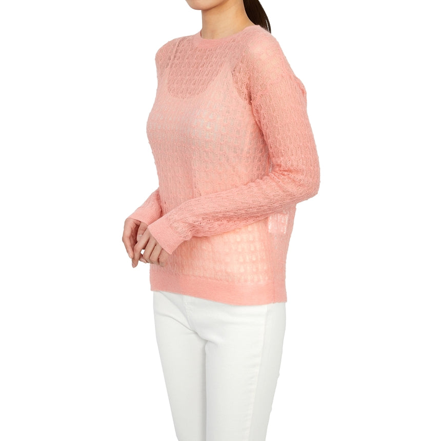 Max Mara Wool Round Neck Knit Sweater Black