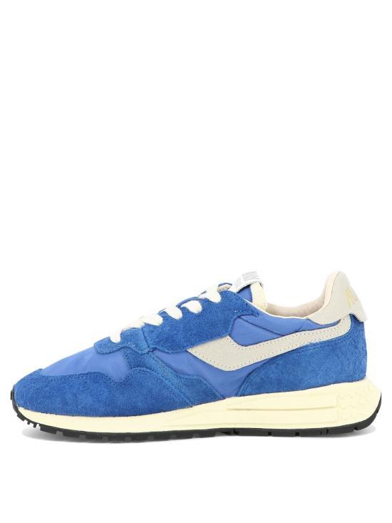 AUTRY White Leather Low-Top Sneakers Women WWLWNC02 DOM