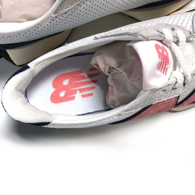 New Balance White MS327 Low-Top Sneakers Unisex