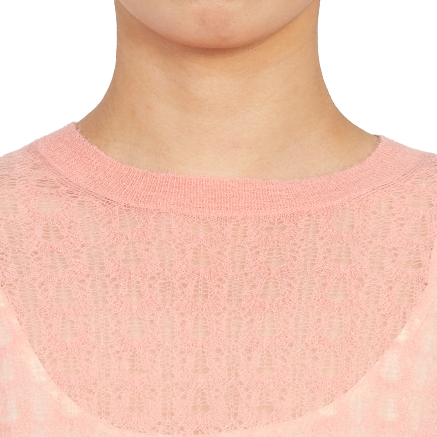 Max Mara Wool Round Neck Knit Sweater Black
