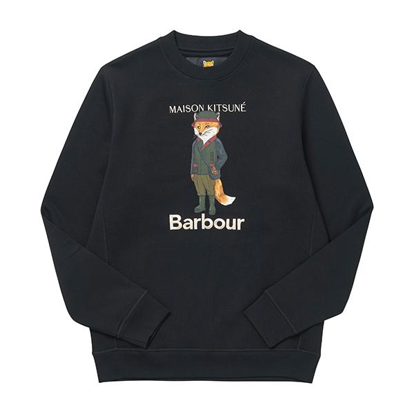 Barbour Men’s Crewneck Sweatshirt MOL0559 MOL BK31