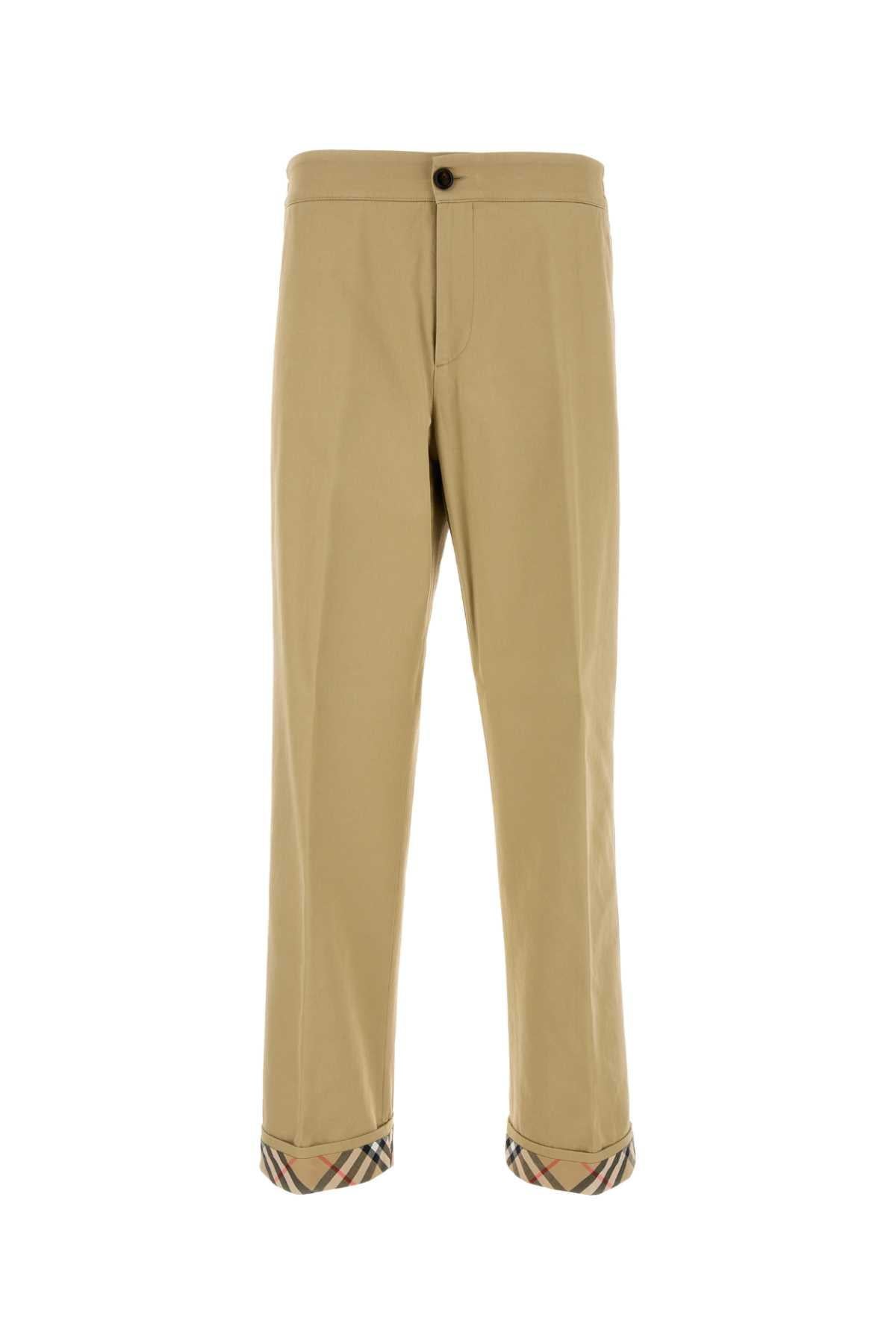BURBERRY Gray Wool Slim Fit Suit Pants