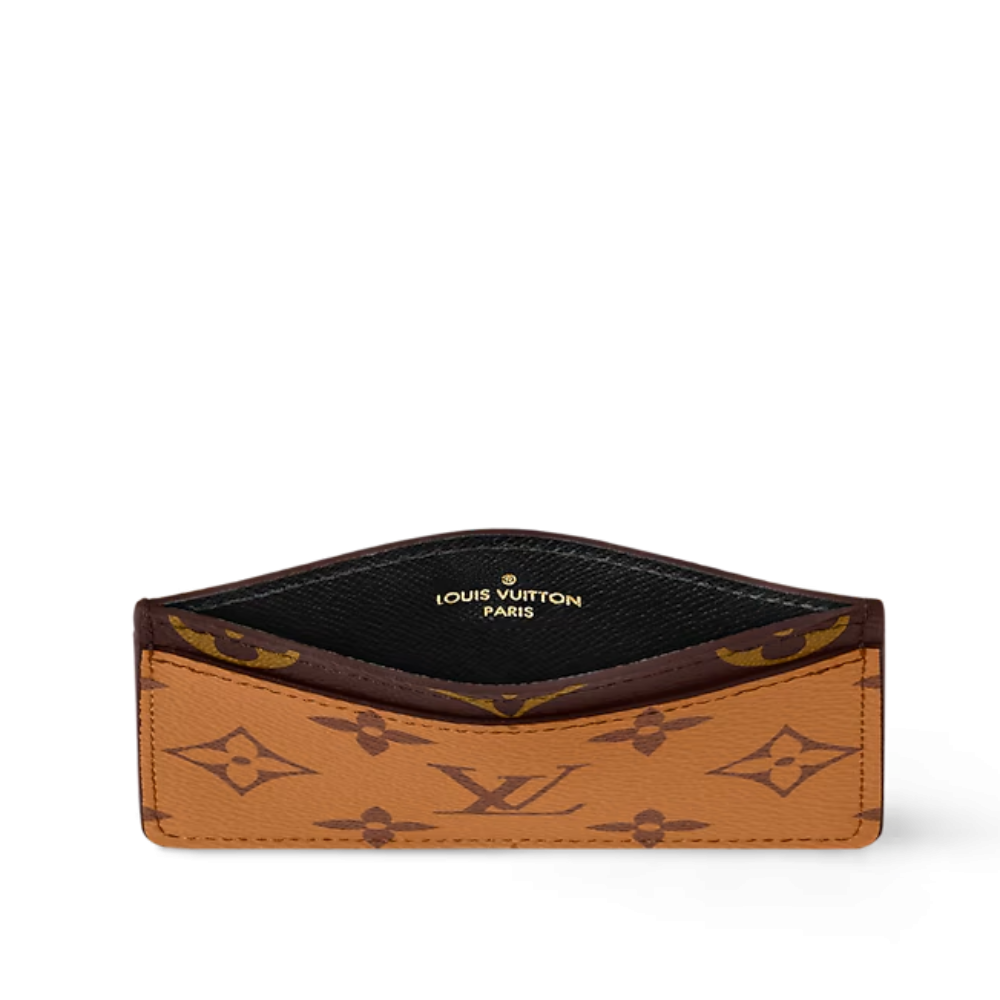 Louis Vuitton Monogram Reverse Card Slot Women Card Holder